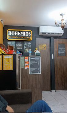 Interior Bohemios Barber&iacute;a Tradicional Monterrey